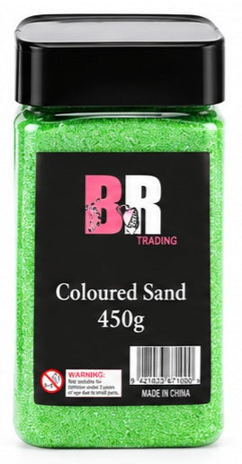 Coloured Sand - Lime Green