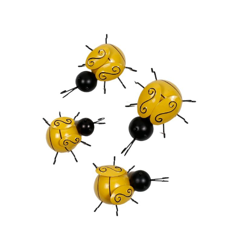 Honey Bee - Hand-Painted Metal