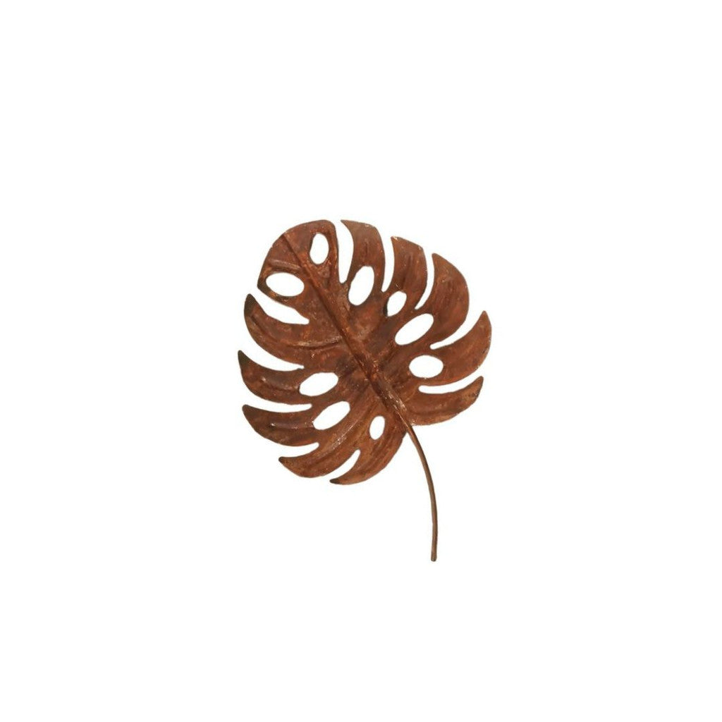 Monstera Leaf Small - Cast-Iron Garden Stake