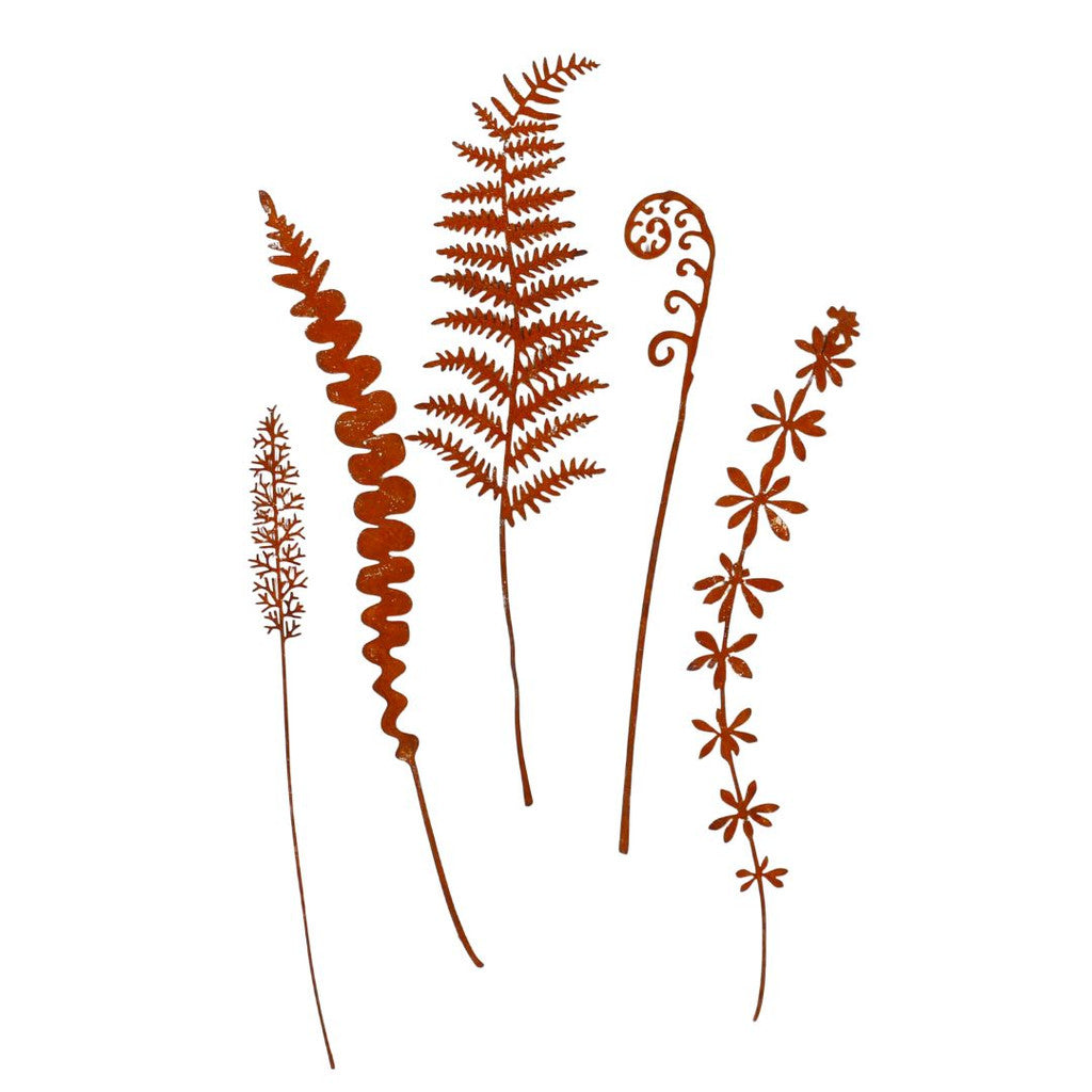 Wild Flora Plant - Cast-Iron Garden Stake
