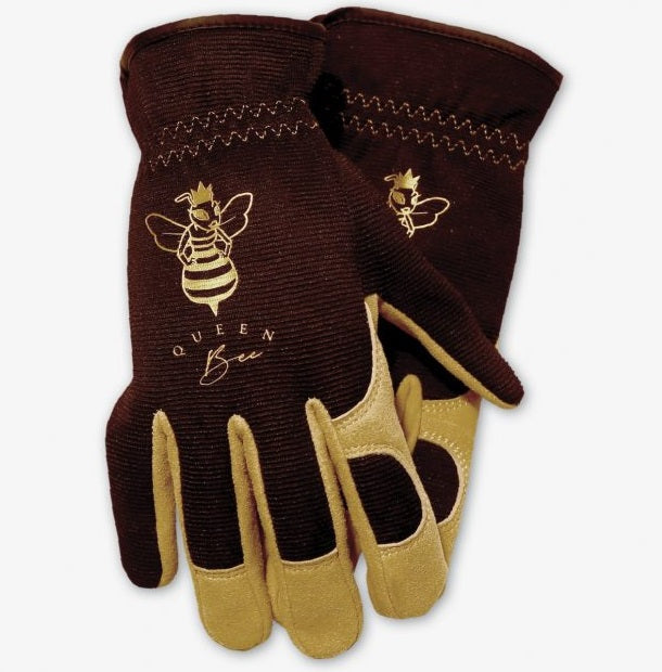 Queen Bee Leather Gloves Small