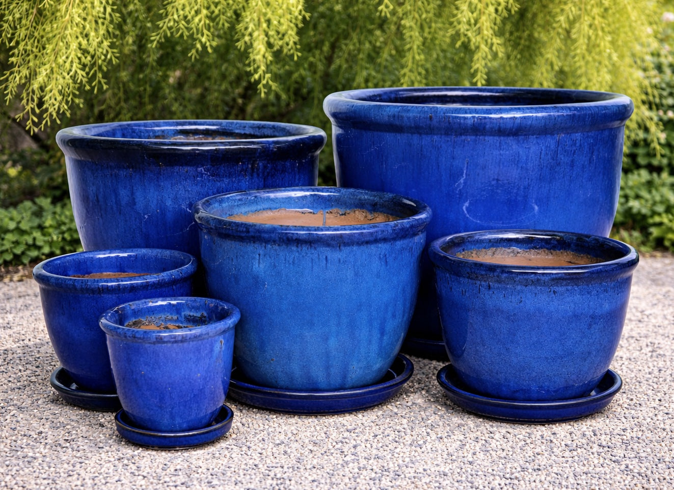 Ceramic 352 Pot - Juicy Blue