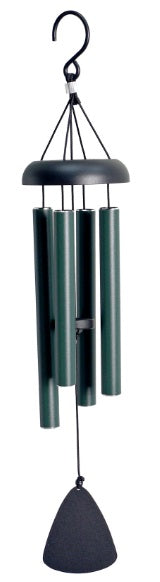 Wind Chime - Forest Green - 4-Tubes Tuned Metal