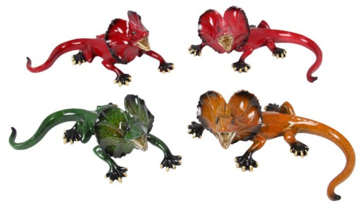 Lizard Frilled-Neck Marble