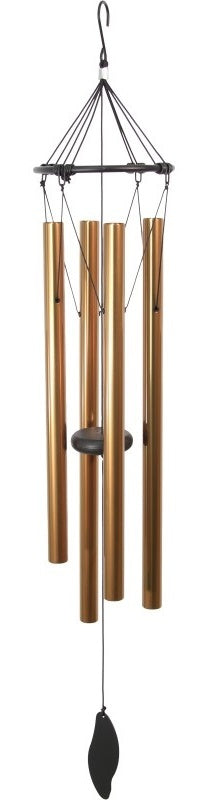 Wind Chime - Gold - 4-Tubes Tuned Metal