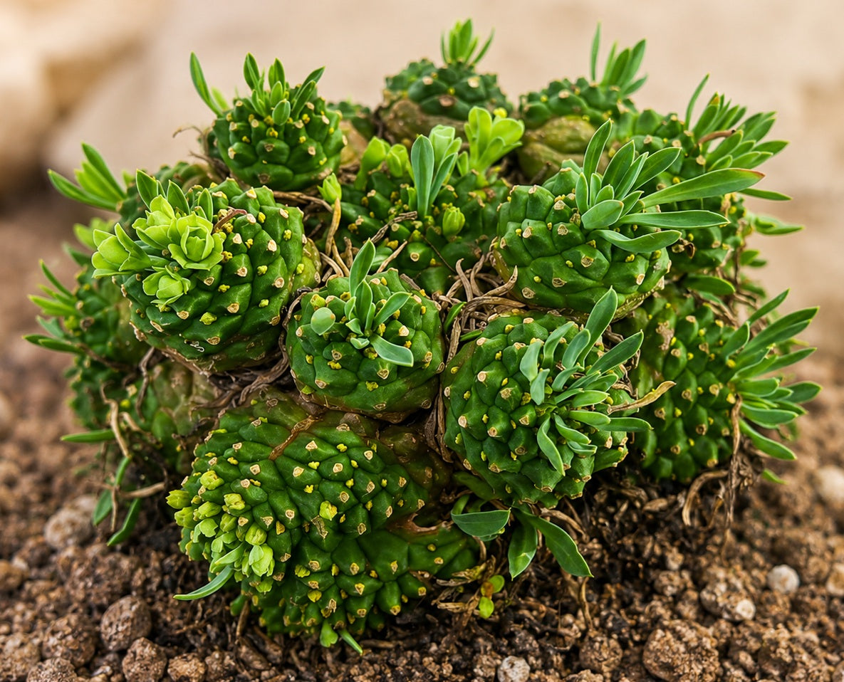 Euphorbia x japonica - COCKLEBUR - Pineapple Head