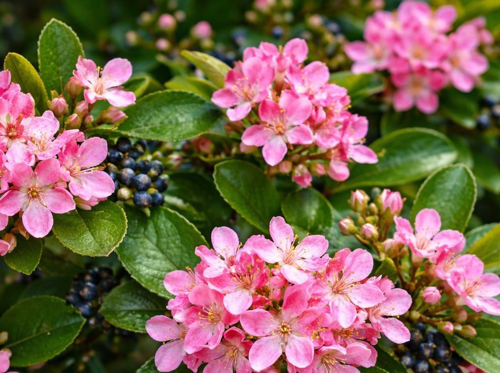 Rhaphiolepis indica - PINK PUNCH - Dwarf Indian Hawthorn