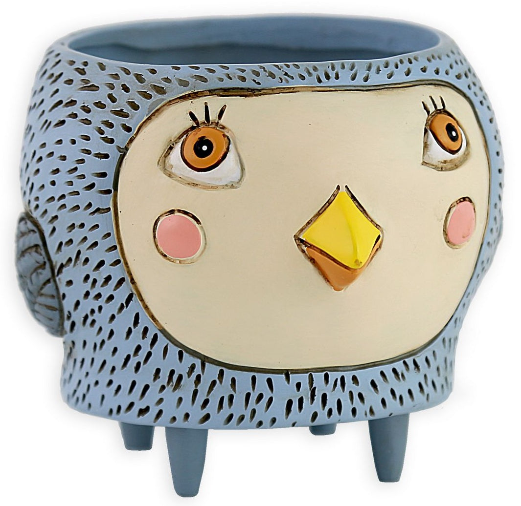 Baby Birdie Planter - Blue