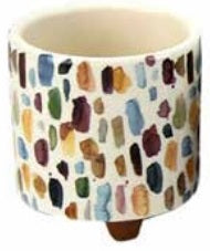 Confetti Mini Pot With Feet