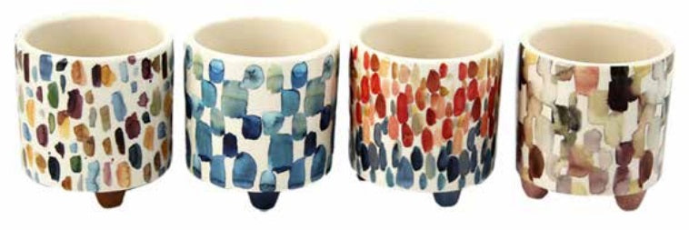 Confetti Mini Pot With Feet