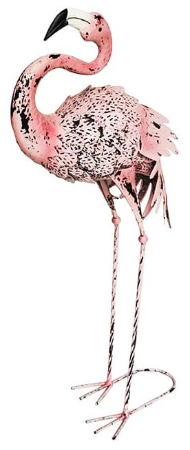 Flamingo Statue - Rust Pink