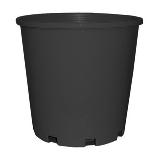 Plastic Pot Slimline Black