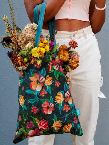 Allen Designs Tote Bag - Moody Flowers