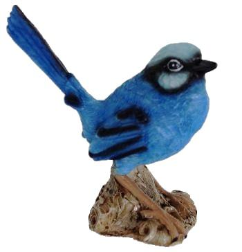 Blue Wren Facing Right
