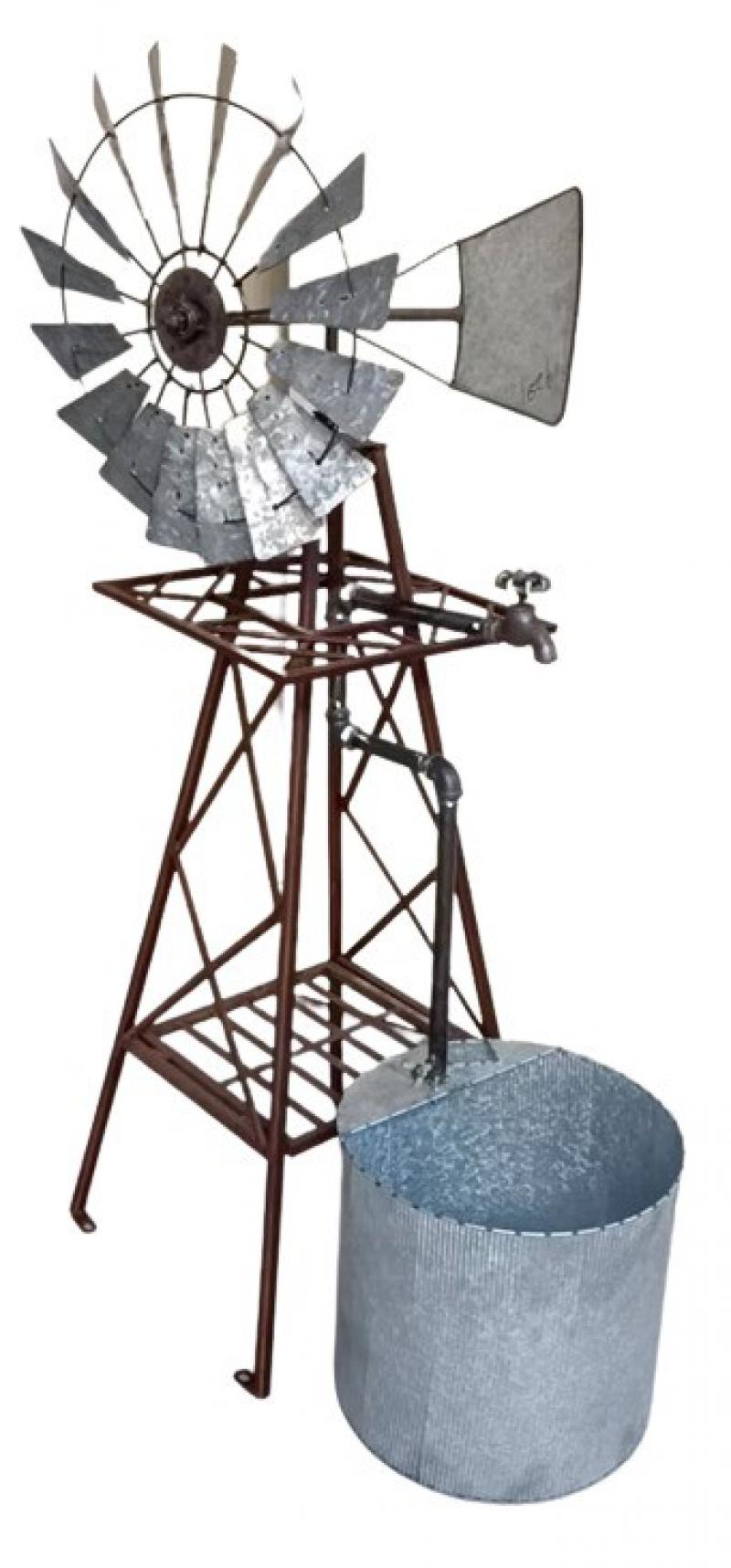 Windmill Water Feature No Pump