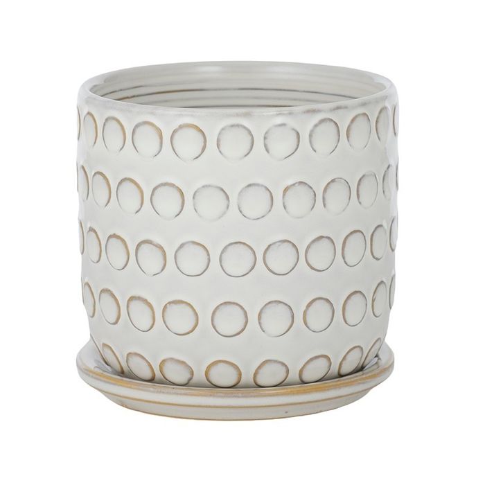 Brady Pot With Saucer