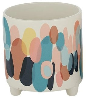 Ciclo Ceramic Footed Pot