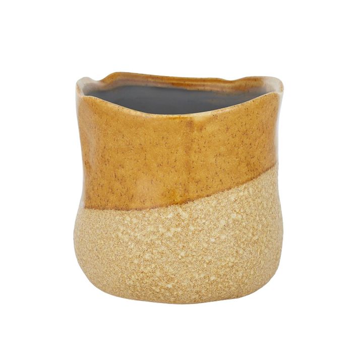 Bacerra Ceramic Pot Tan