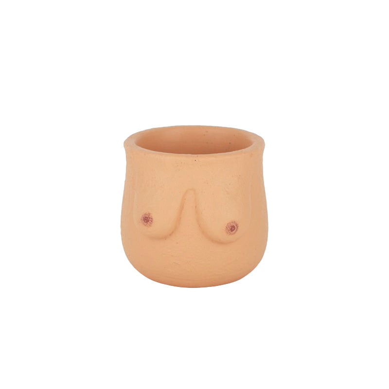 Cadente Cement Pot Tan