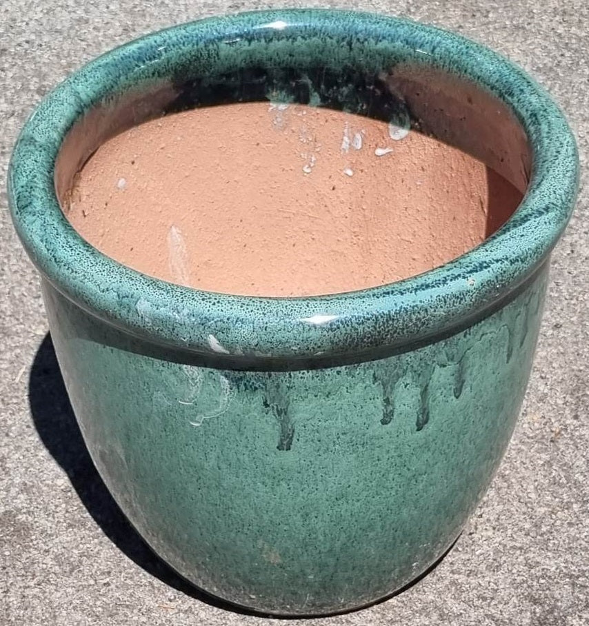 Green Rim Pot