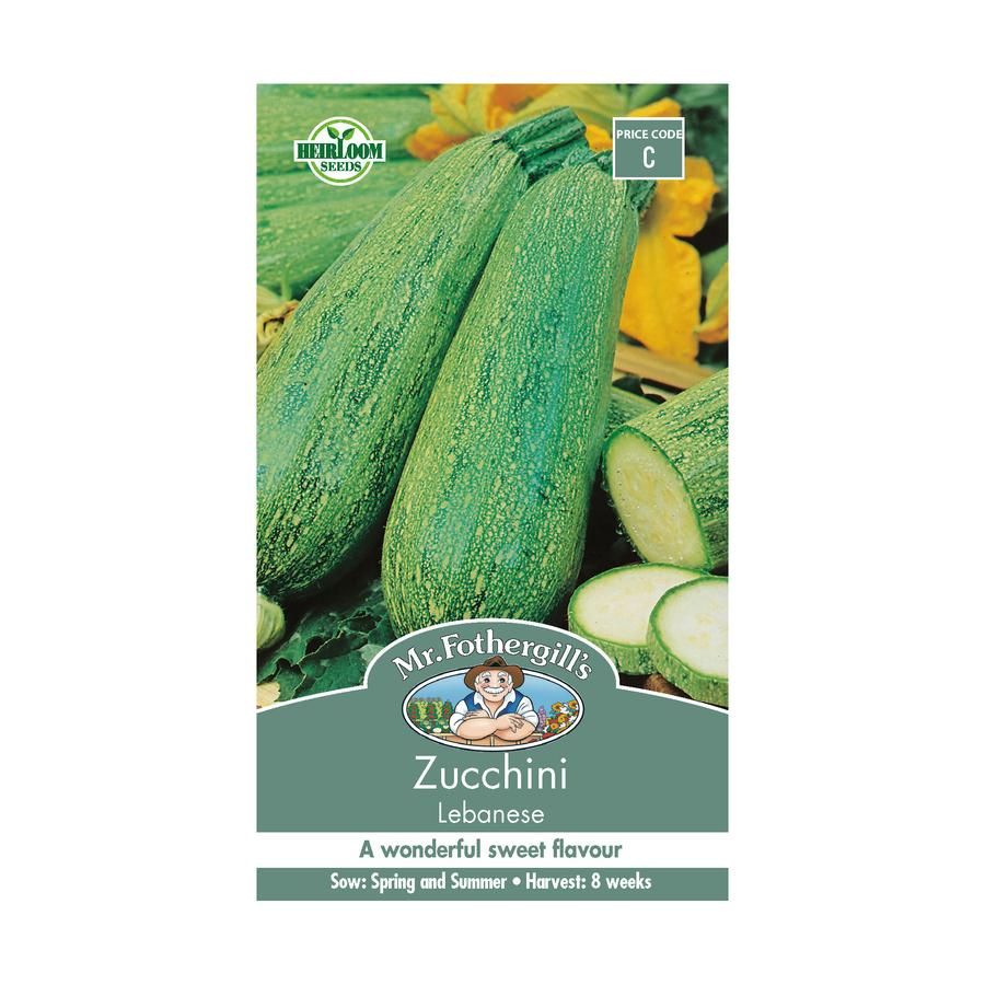 Seeds C Zucchini Lebanese