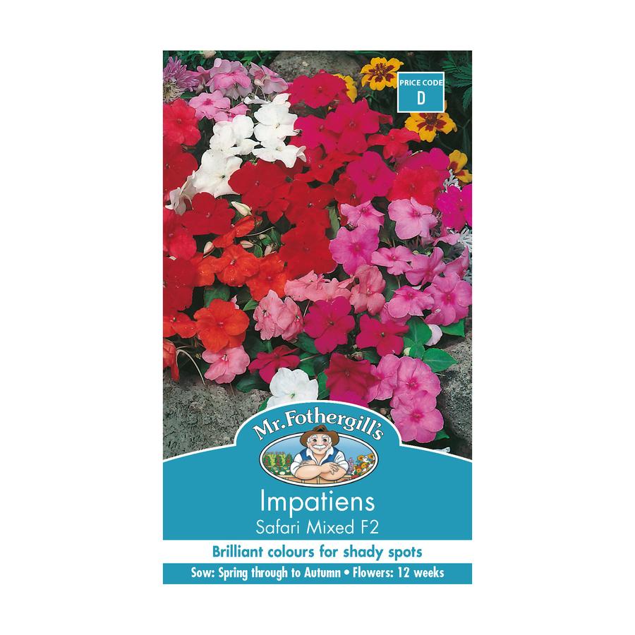 Seeds D Impatiens Cocktail Safari