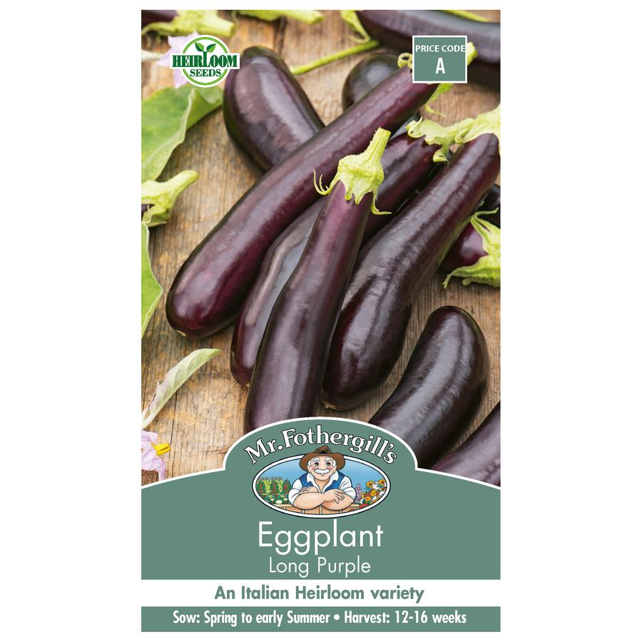 Seeds A Eggplant Long Purple
