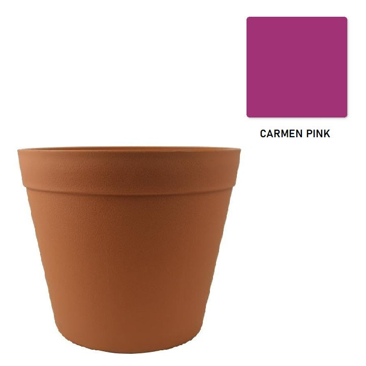 Plastic Pot Terraclay Carmen Pink