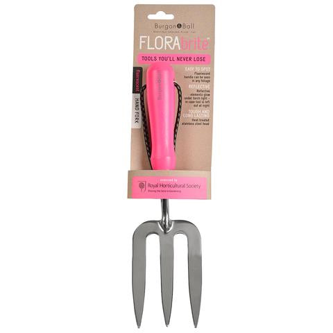 Fluorescent Hand Fork Pink