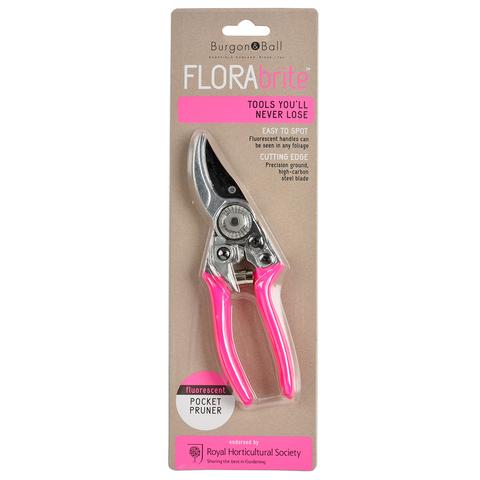 Fluorescent Pocket Pruner Pink