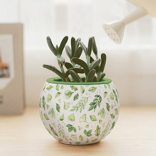 Puzzle Pot Elegant Green