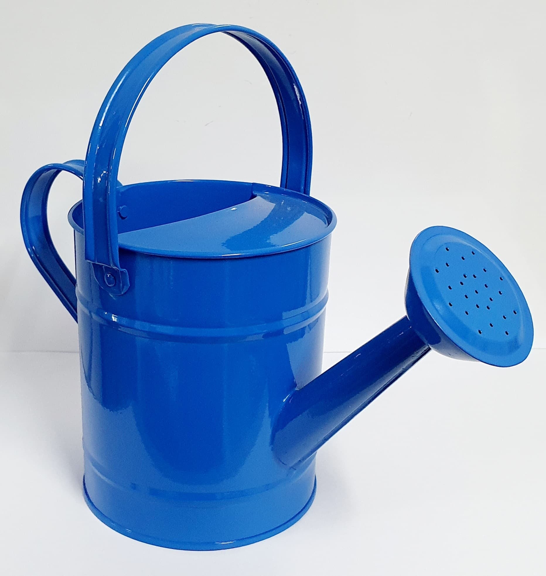 Kids Metal Watering Can Blue