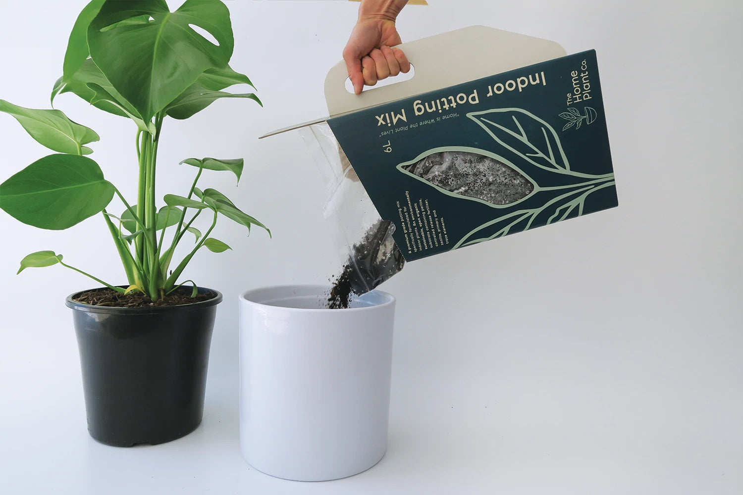 Indoor Potting Mix With Pour Handle