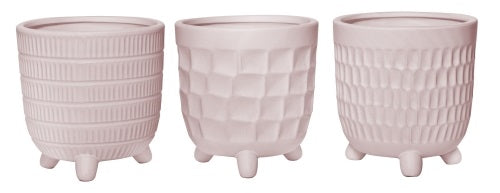 Kora Footed Pot - Blush