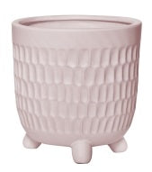 Kora Footed Pot - Blush