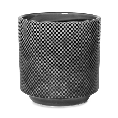 Isa Cover Pot - Black