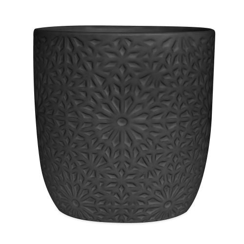 Kena Cover Pot - Matt Black