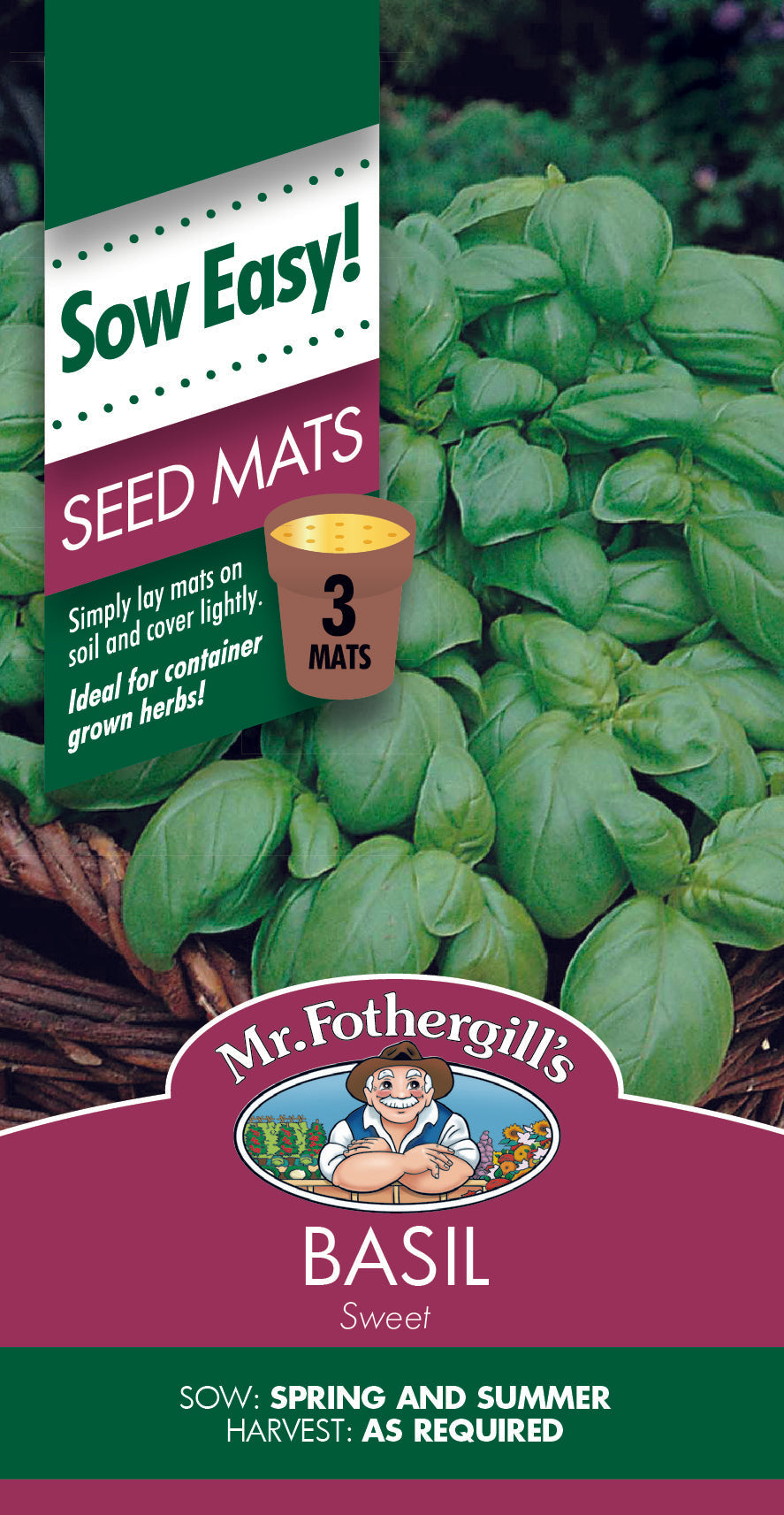 Seeds C Basil Seed Mat