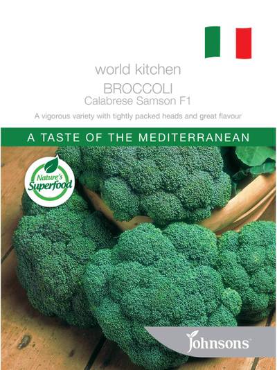 Seeds C World Kitchen Broccoli Calabrese Samson