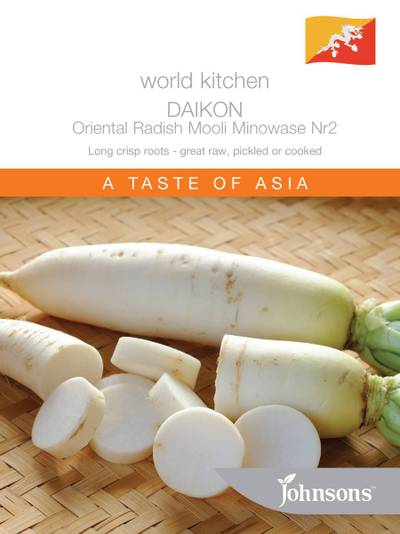 Seeds C World Kitchen Radish Daikon Mooli Minowase