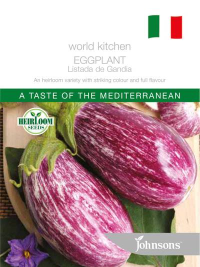 Seeds C World Kitchen Eggplant Listada De Gandia