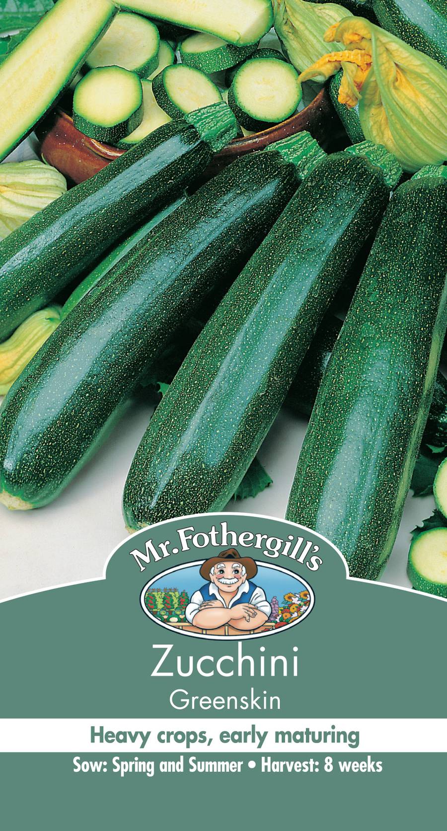 Seeds B Zucchini Greenskin