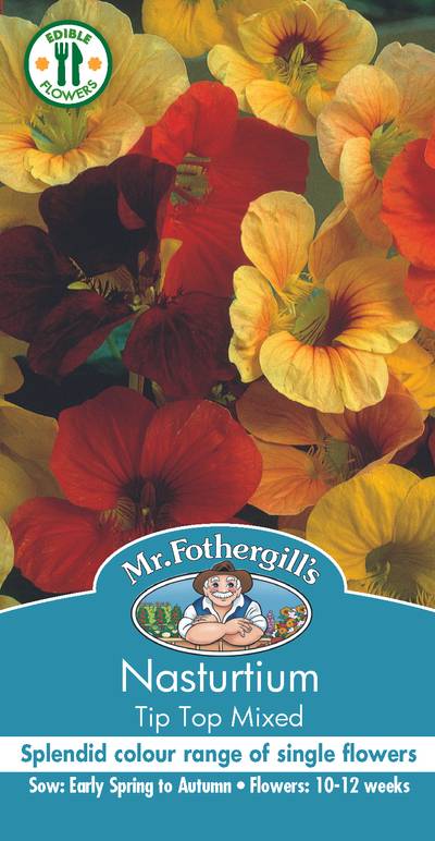 Seeds D Nasturtium Tip Top Mixed