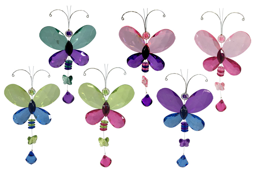Acrylic Beaded Butterfly