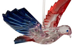 Acrylic Rainbow Dove