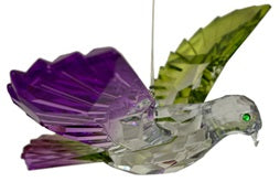 Acrylic Rainbow Dove