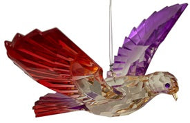 Acrylic Rainbow Dove