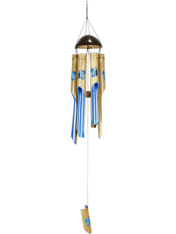 Wind Chime Bamboo Butterfly