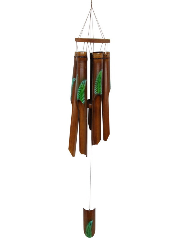 Wind Chime Bamboo Leaf Design