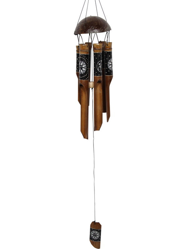 Wind Chime Bamboo Star Moon